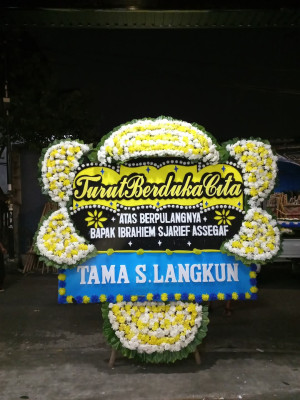 Papan Bunga Duka di Bubakan